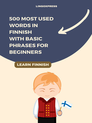 cover image of 500 Most Used Words in Finnish With Basic Phrases for Beginners